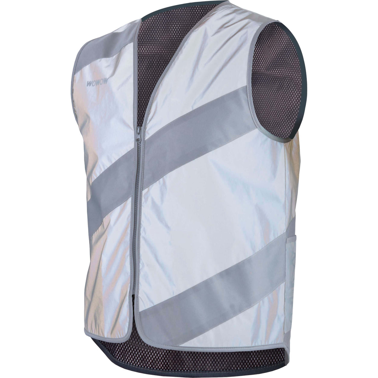 Wowow roadie vest fuld reflekterende xxxl