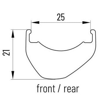 Miche hjulsæt xmx 45.26 boost sh sram 11v sort