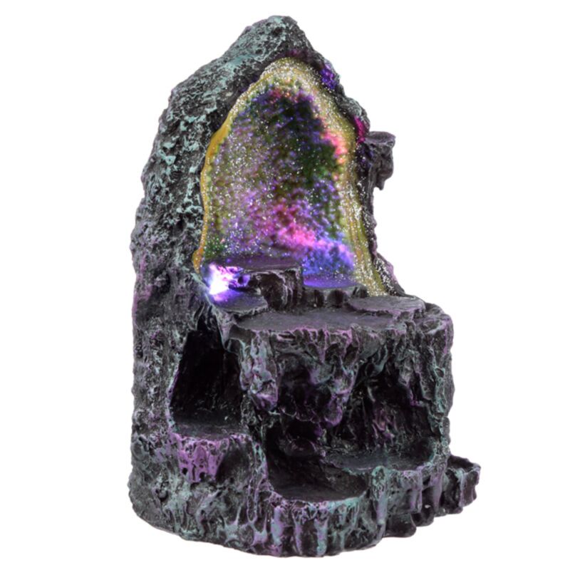 Mørke legender krystal hule led miniature figurer display