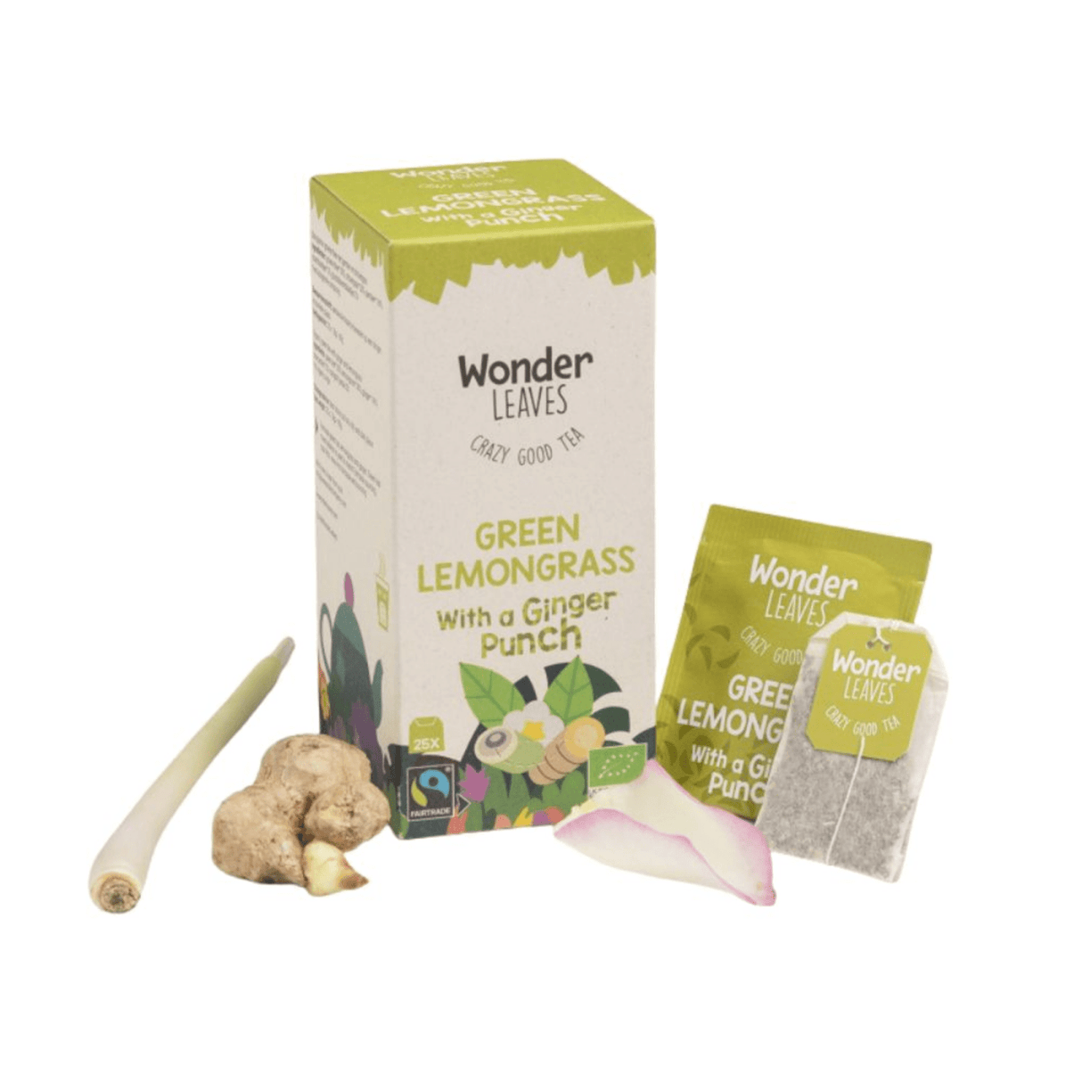 Wonder blade økologisk ft citrongræs ingefær (25x 1,8 gr)