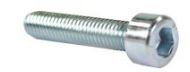 Bofix bolt xtrabike hexagon m6x30 stål