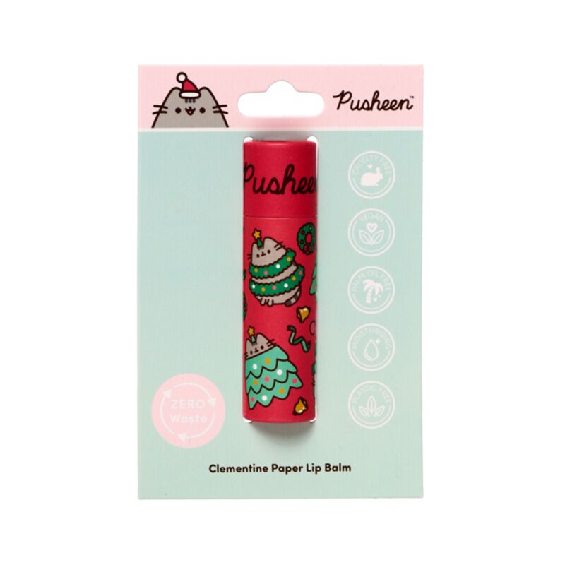 Union christmas pusheen katten papir læbepomade