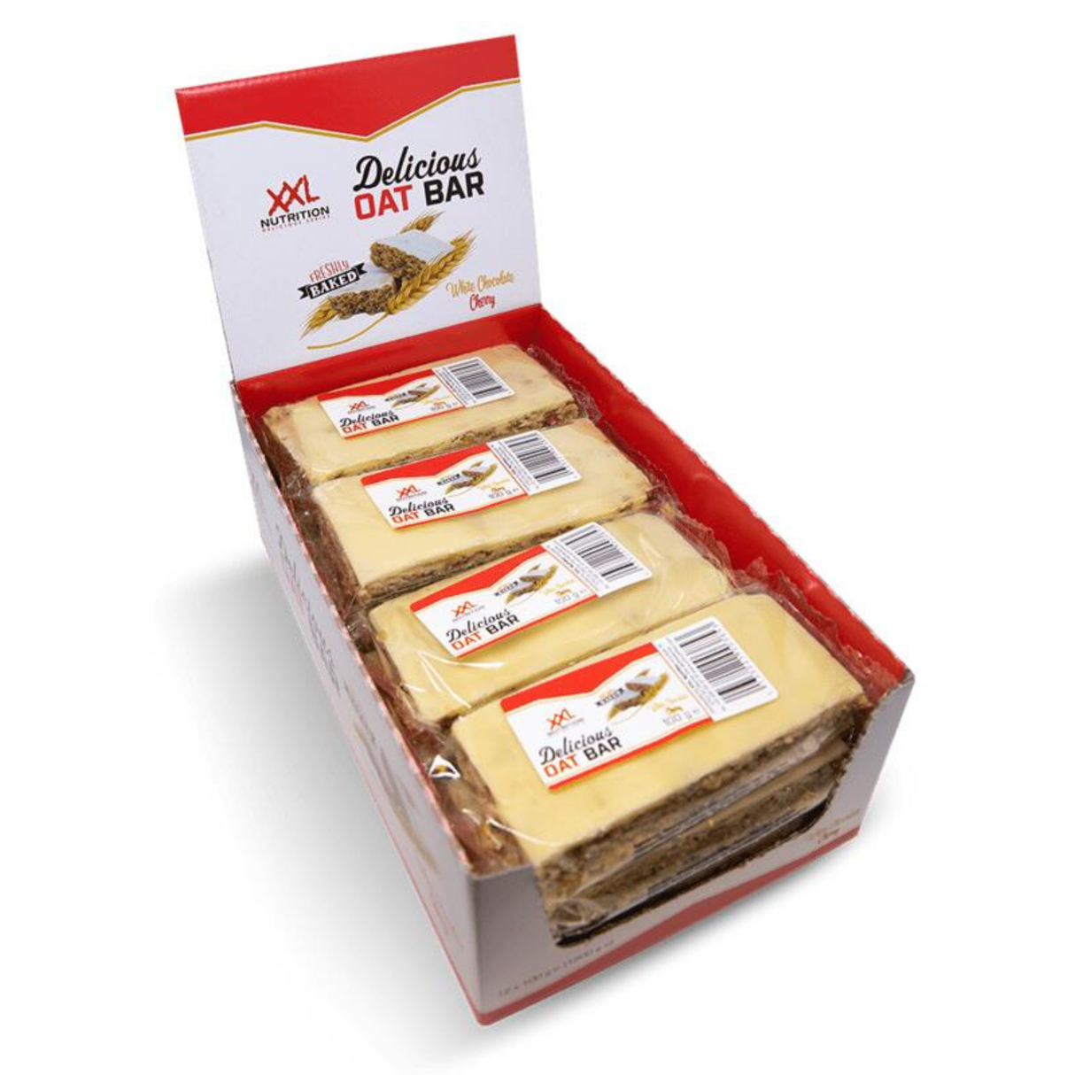 Xxl nutrition oat bar white choco kers (12x 100g)