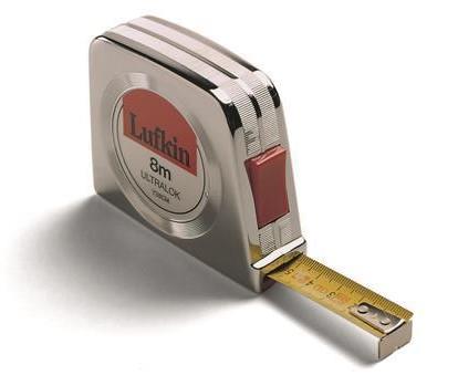Lufkin målebånd 8mtr 19mm