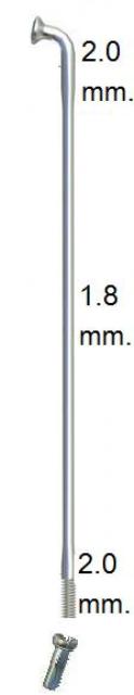 Spaken 14-284 Rustfrit stålløb 14 15 dB