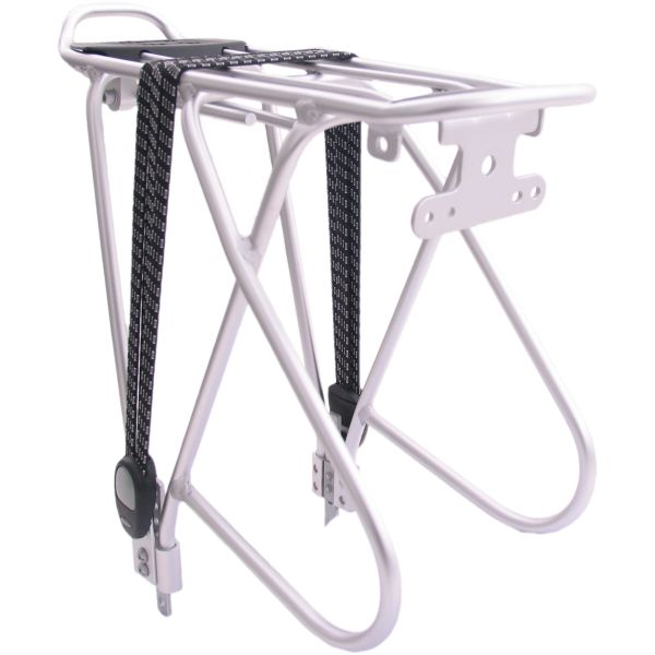 Bagageholder 26-28 tommer aluminiumsølv