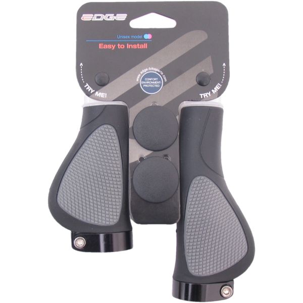 Ergo City Plus Håndtag - 136 95mm, Black Gray