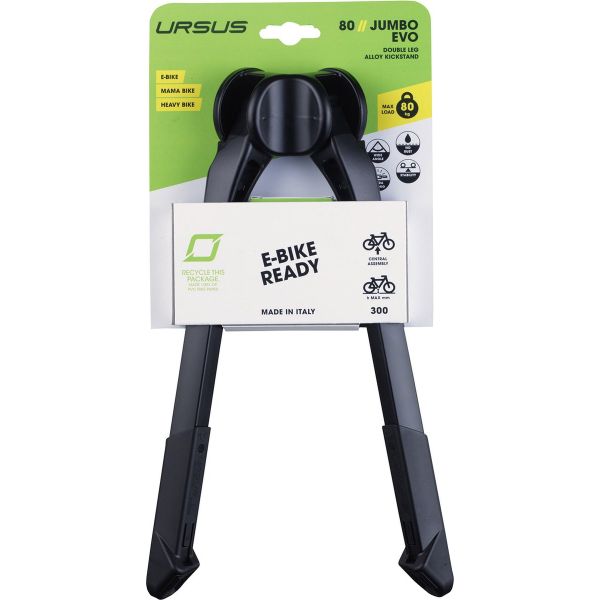 Ursus standard dobbelt jumbo evo sort 300 mm. + kofanger max 80 kg