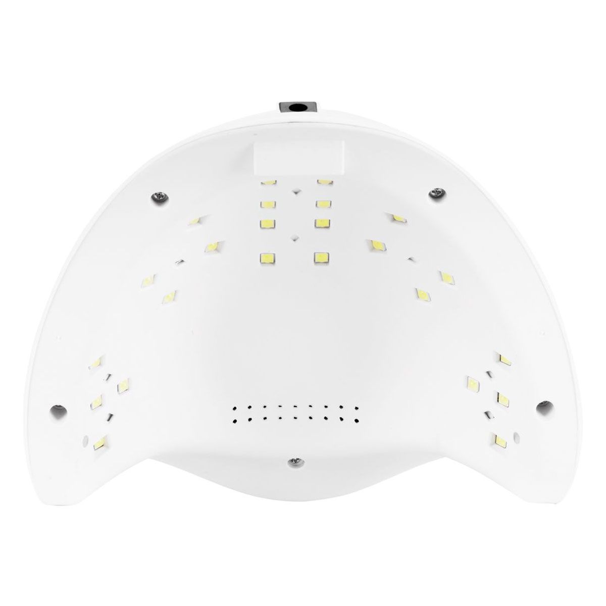Glow five UV LED-lampe dobbelt 48W hvid