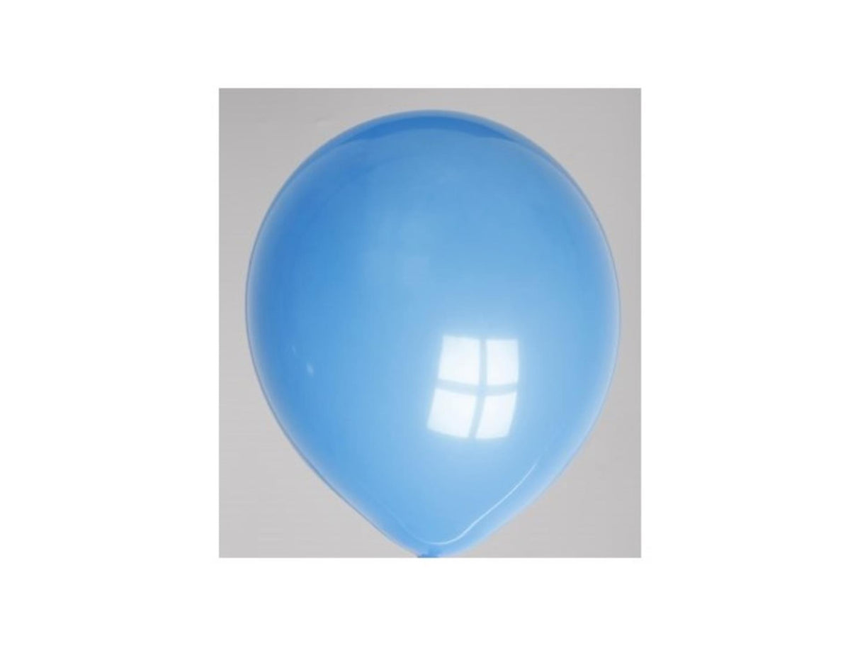Globos balloner runde nr10 blå pose á 100 stk