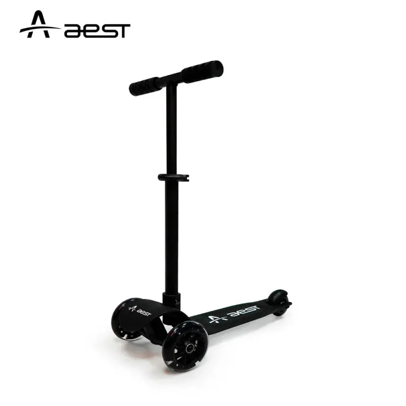 Aest børnescooter sort
