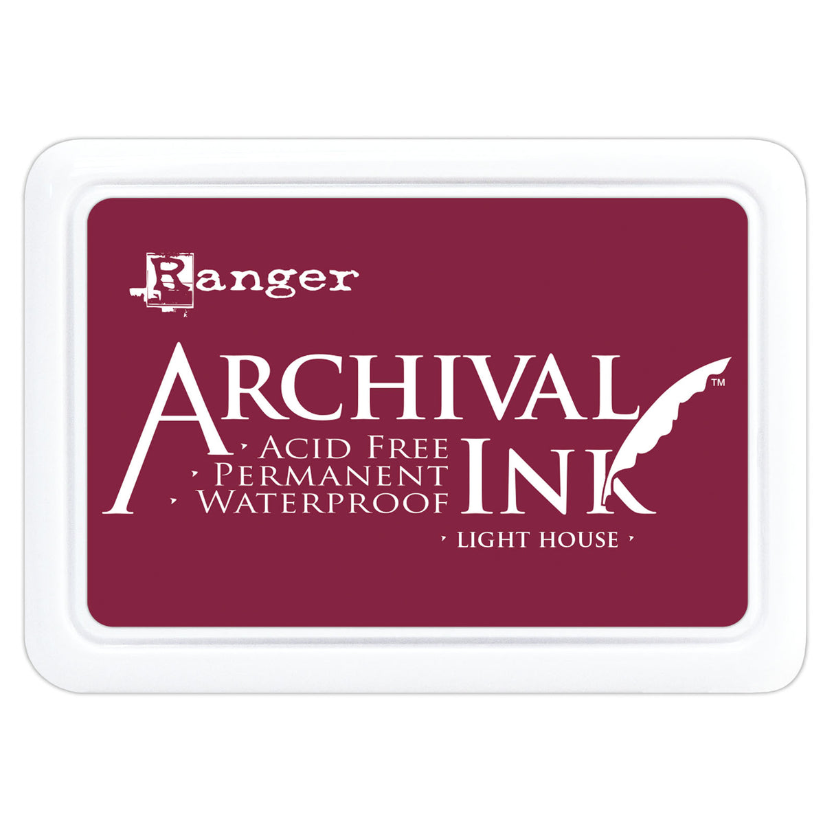 Ranger ink ranger • archival ink pad light house