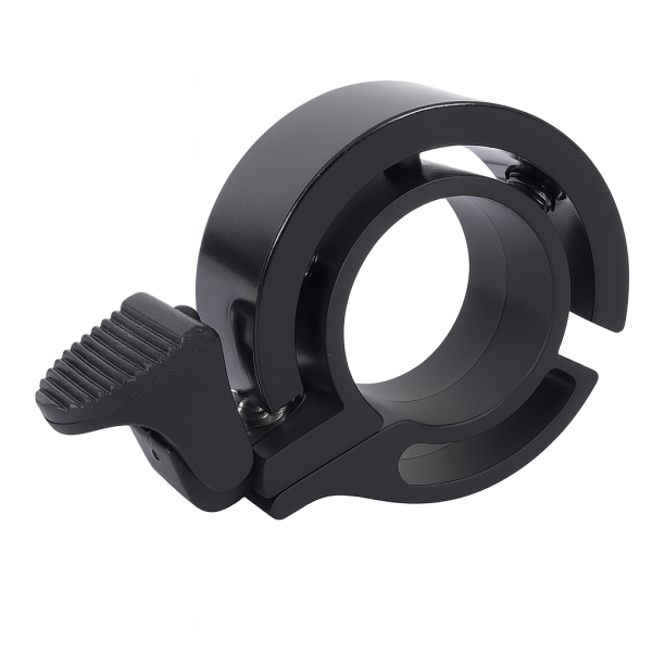 Kant fietsbel aeroring - sort