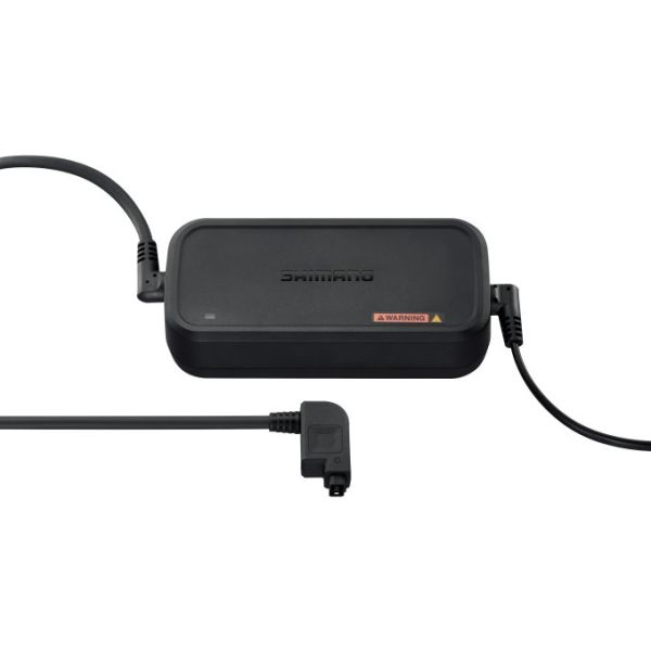 Shimano batterioplader steps ec-e8004 med strømkabel - 42 volt