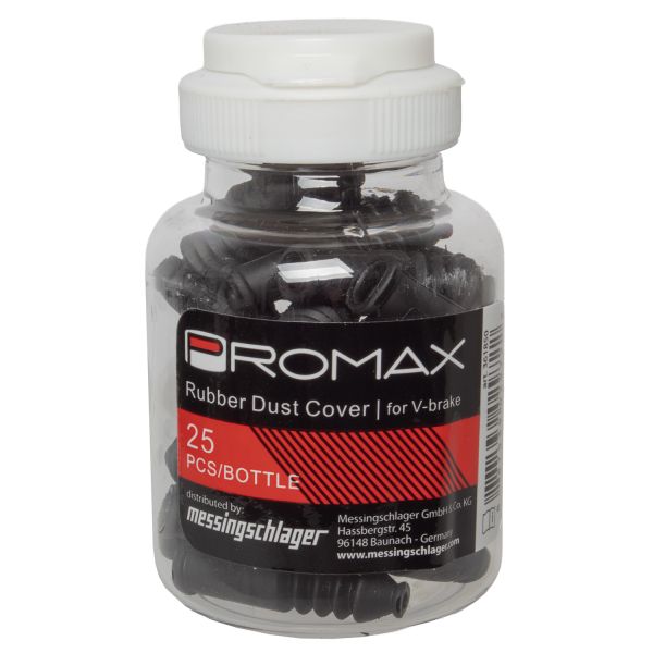 Promax v-bremse mundharmonikagummi - 25 stk