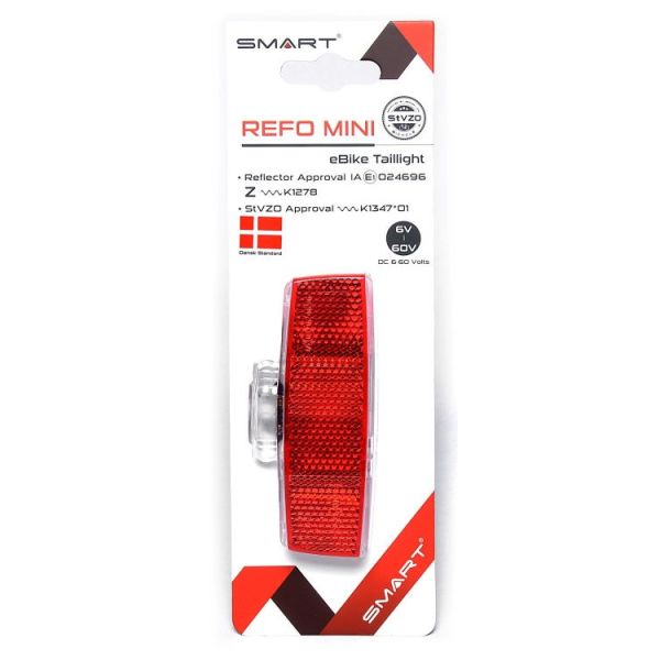 Smart cykelholder baglygte refo mini 50 80 mm batteri