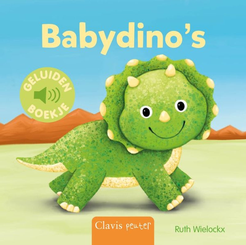 Clavis baby dinosaurer - hæfte om lyde