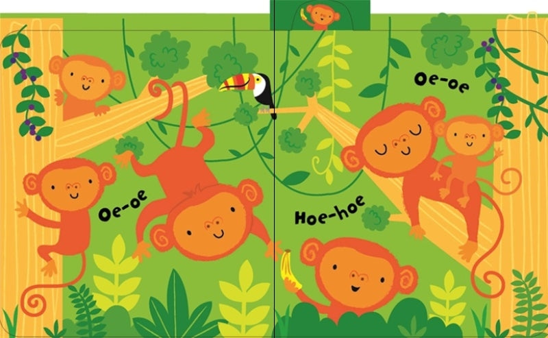 Usborne babys allerførste lydbog: jungle
