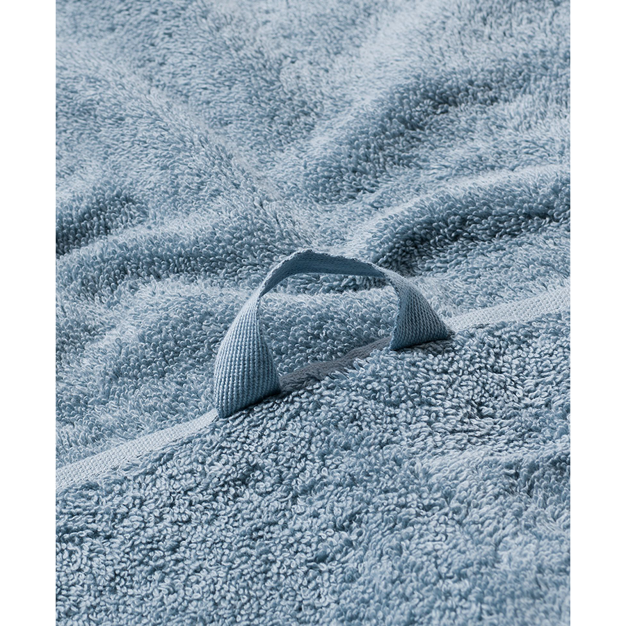 Badhanddoek ijsblauw 60x110cm 2 stuks