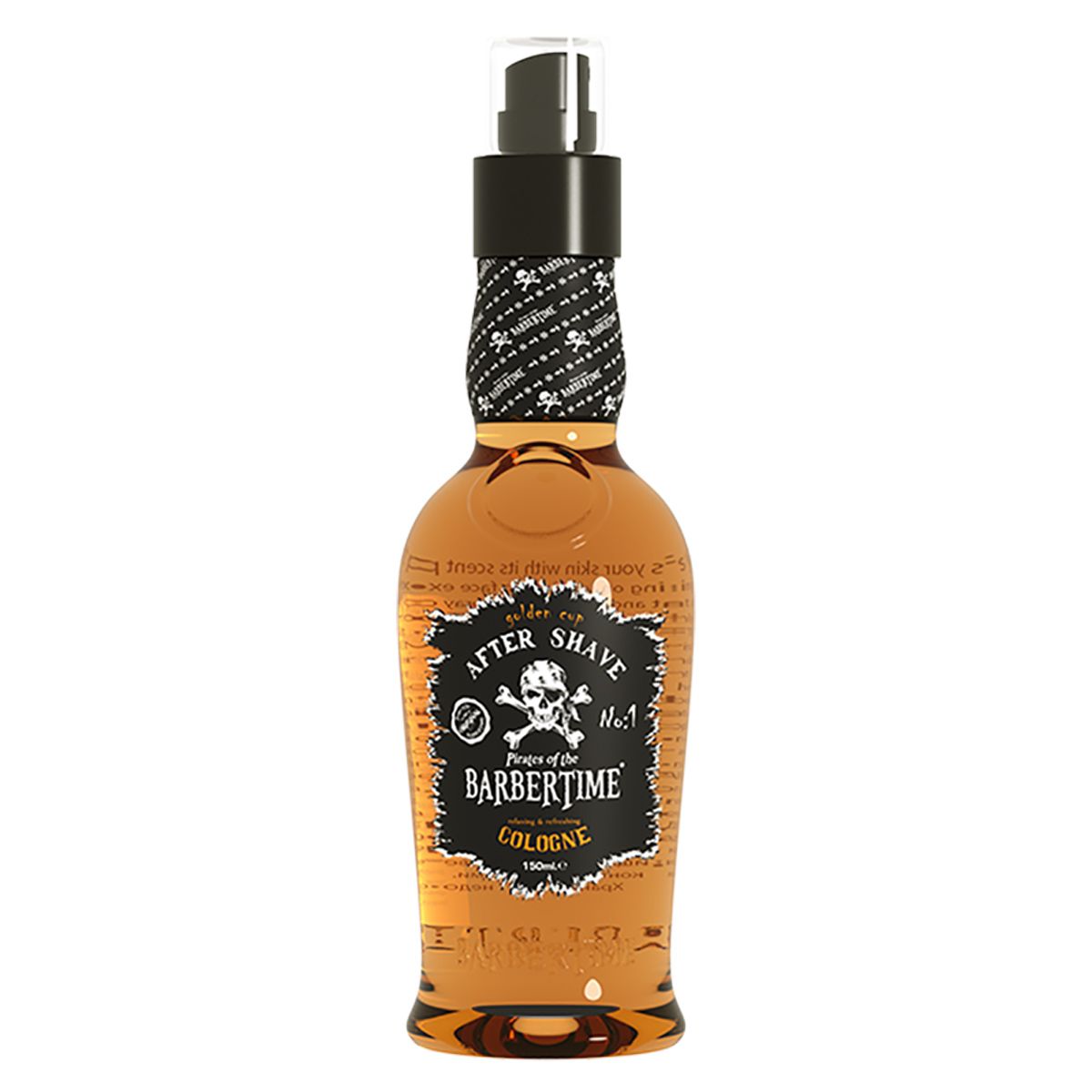 Barbertime after shave cologne gylden kop nr.1 150ml
