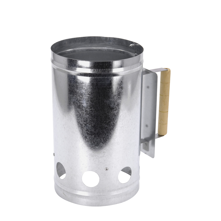 Bbq barbecue houtskoolstarter ø16x27,5cm