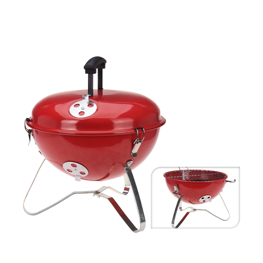 Pic bbq tafel barbecue rond rood ø34cm