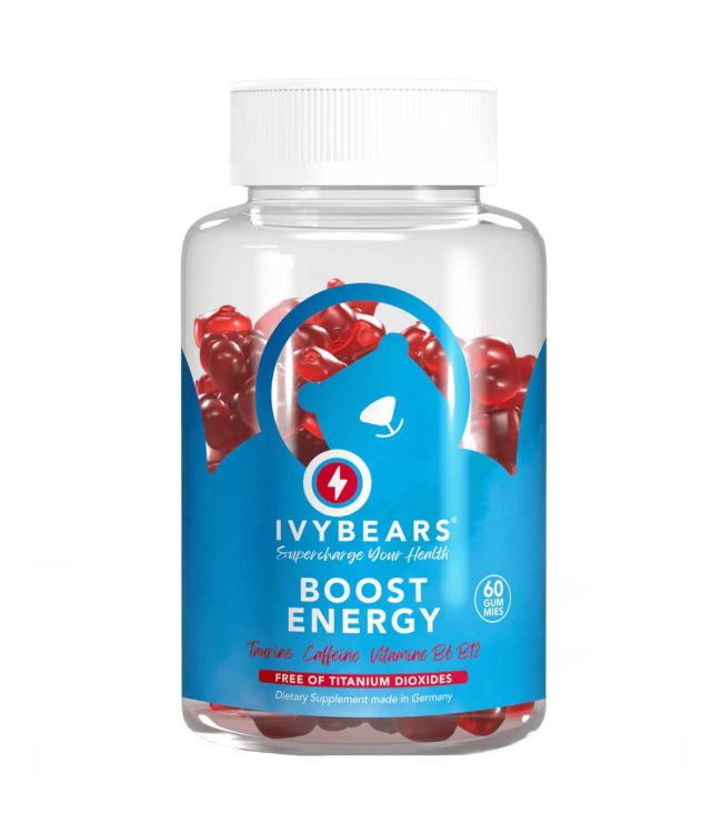 Ivybears boost energi vitaminer 60 stk.