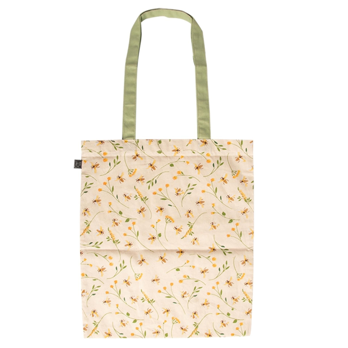 Esschert design indkøbstaske med biprint 38x44cm