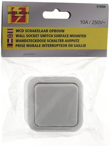 Enzo benson opbouw schakelaar wissel wit - 4650086