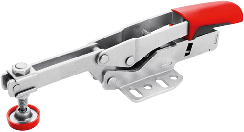 Bessey vandret strammer med åben arm og vandret bundplade stc-hh 60 - stchh70