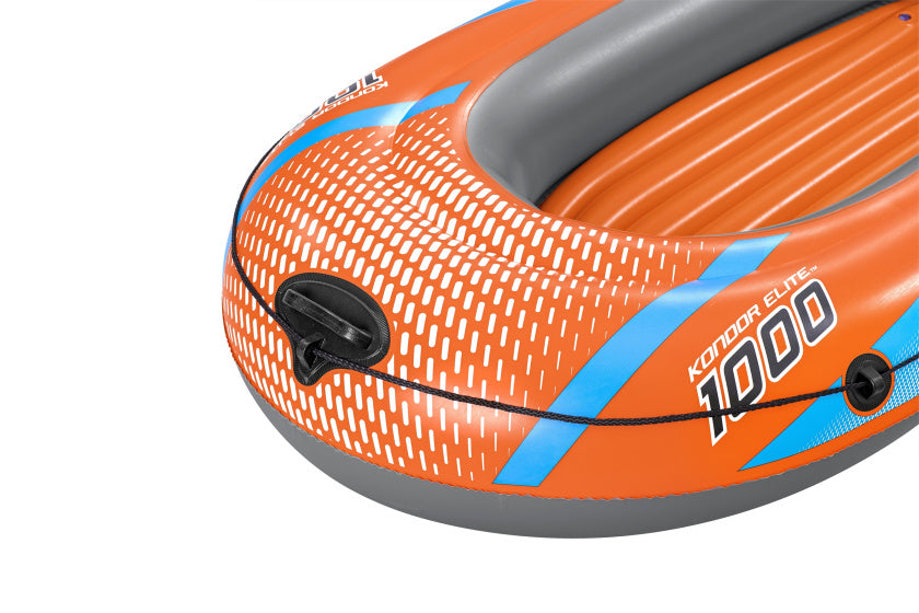 Bestway Kondor 1000 oppustelig båd 1 person orange