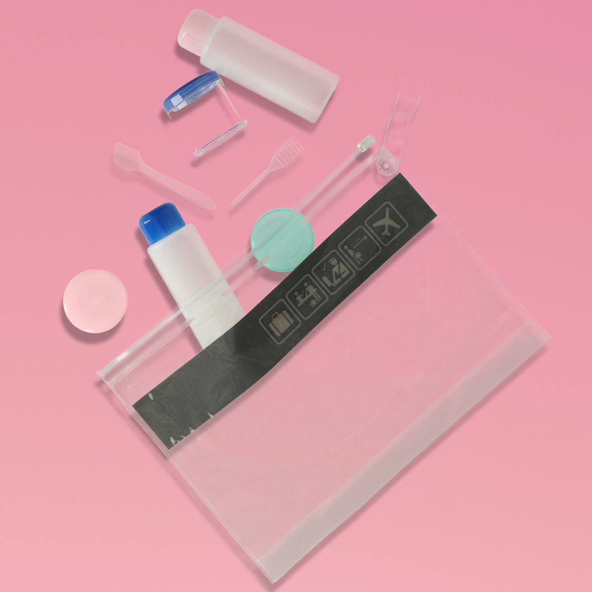Bad sjov lynlås taske rejseartikler