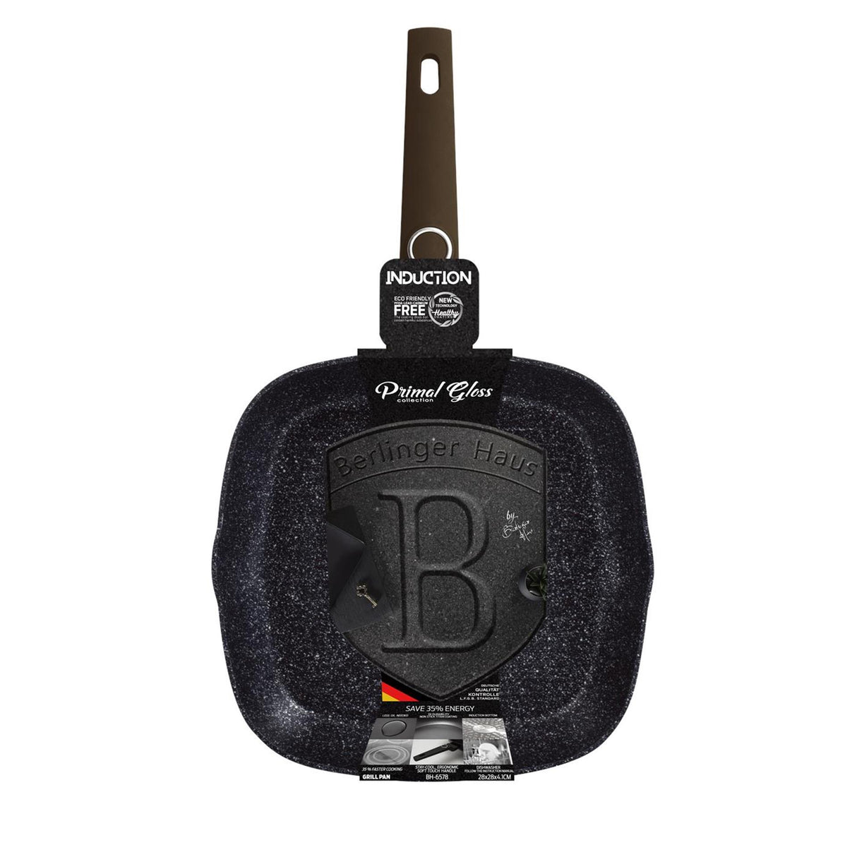 Berlingerhaus primal gloss grillpande 28cm