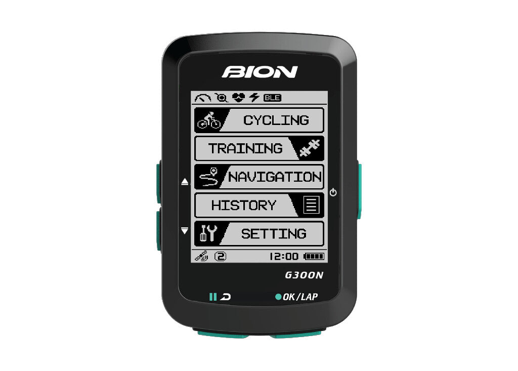 Bion cykelcomputer GPS-300n med navigation