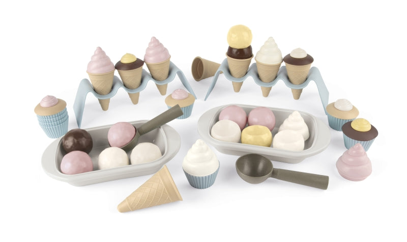 Dantoy bioplast cupcake og is sæt