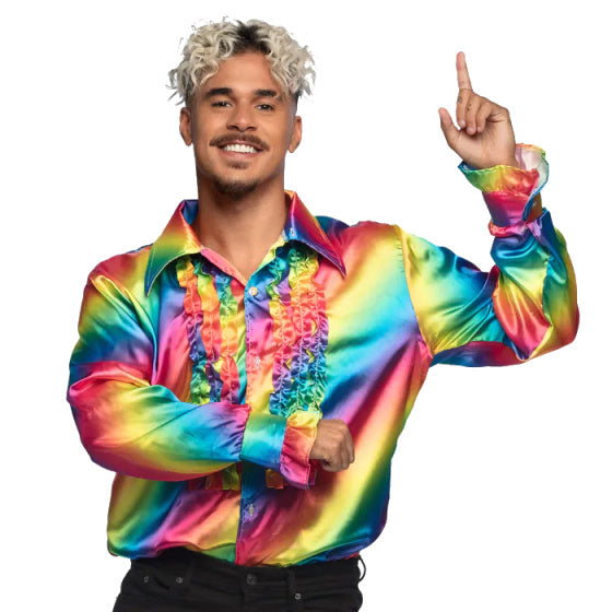 Boland St. Party Shirt Rainbow Size XL