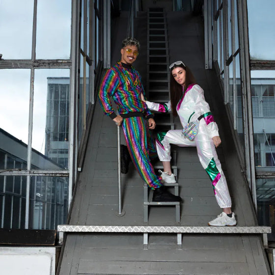 Boland Tracksuit Regenboog Men Størrelse S
