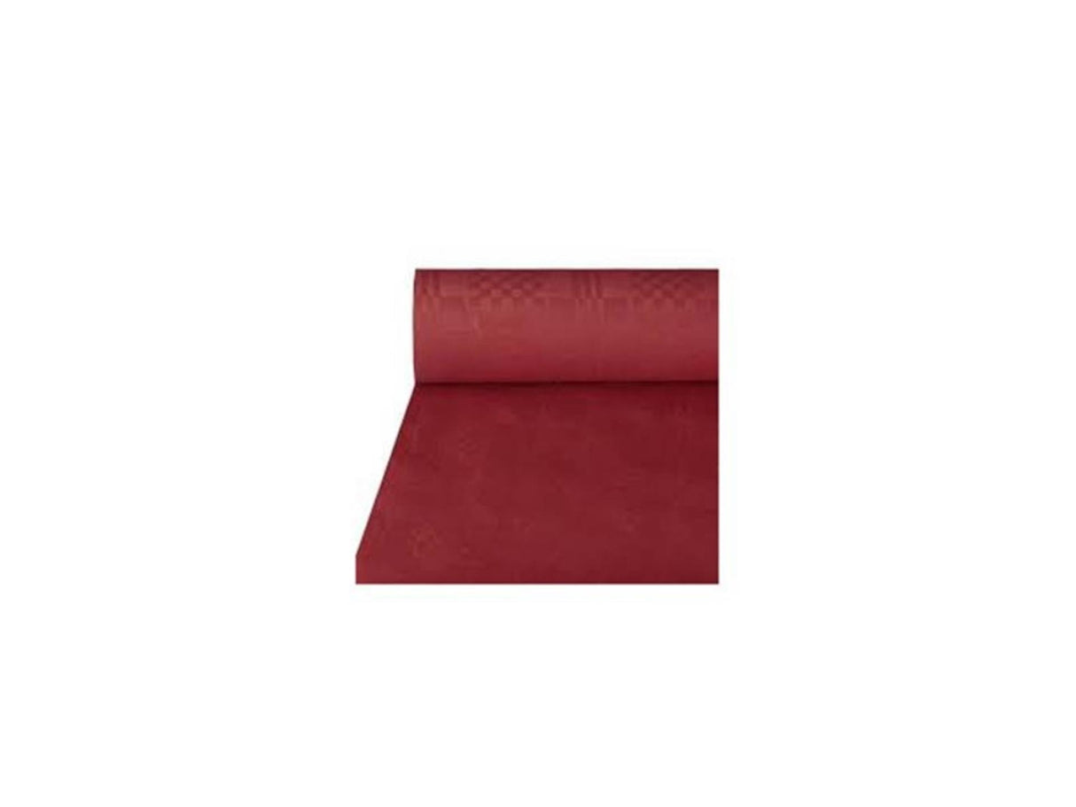 Duni damask dug papir118cmx8m bordeau
