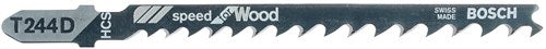 Bosch tilbehør 5x hastighed til træstiksavklinge t244d - 2608630058
