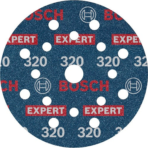 Bosch tilbehør ekspert slibeskive o780 med filmbagside, 125 mm, g320, 6x - 2608902405