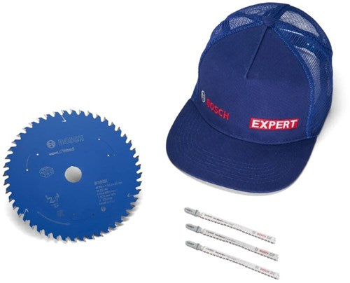 Bosch tilbehør træbearbejdningssæt | + cap - 061599765p