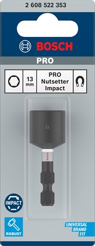 Imp bosch tilbehør act kontrol topnøgle 13mm - 2608522353