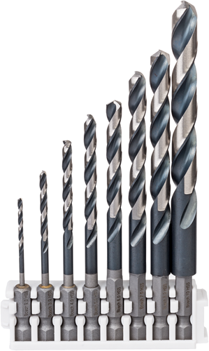 Bosch tilbehør metalboresæt | effektkontrol | hss| 8-delt - 2608577139
