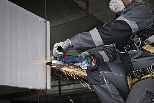 Bosch blå gws 18v-8 akku vinkelsliber | 125 mm | ekskl. batterier og oplader - 06019n9000
