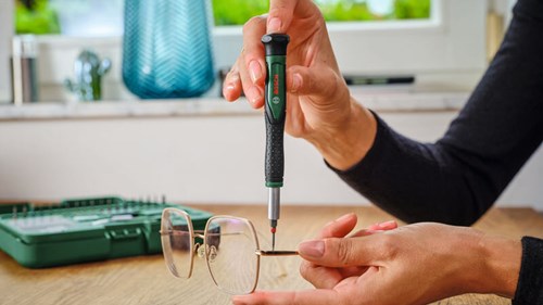 Bosch grønt præcisionsskruetrækkersæt | 24 dele - 1600a039ht