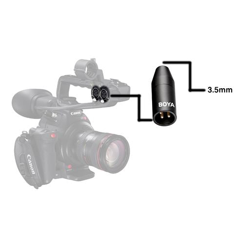 Boya 3,5 mm TRS til XLR-adapter 35C-XLR