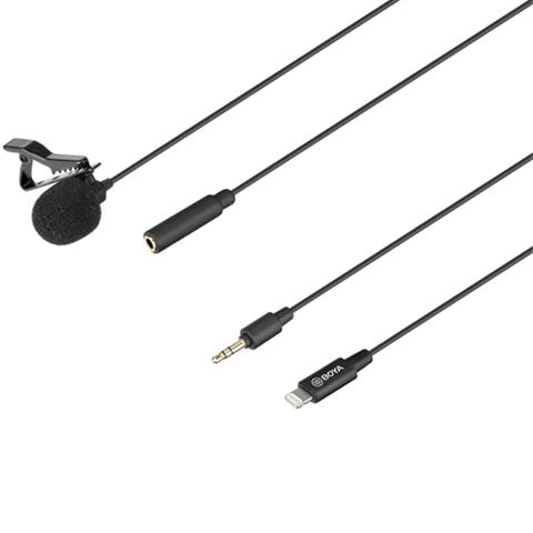 Boya clip-on lavalier mikrofon BY-M2 til iOS
