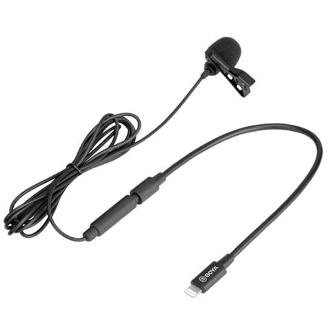 Boya clip-on lavalier mikrofon BY-M2 til iOS