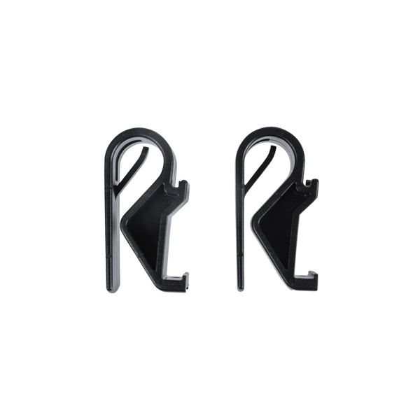 Basilikum hook-on sports-sorte kroge til smallere bagageholdere (10-12mm)