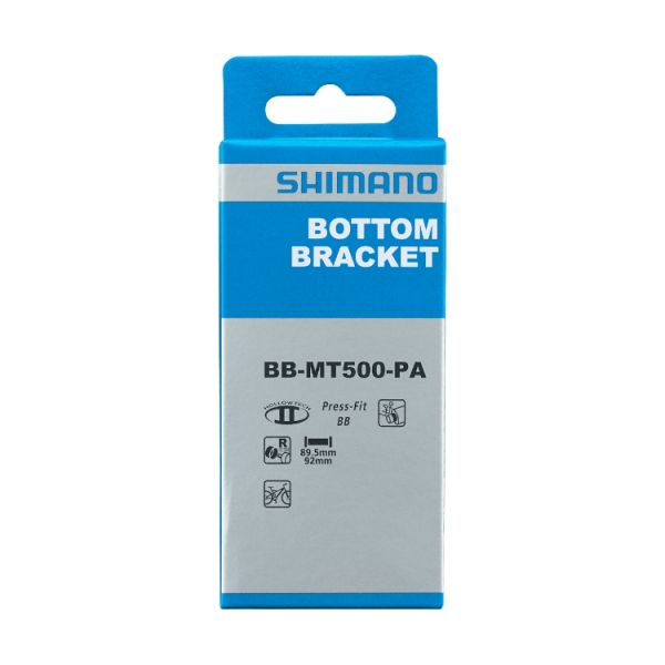 Shimano Bracket Set MT500 Press Fit til MTB (Workplace Packaging) - Sort